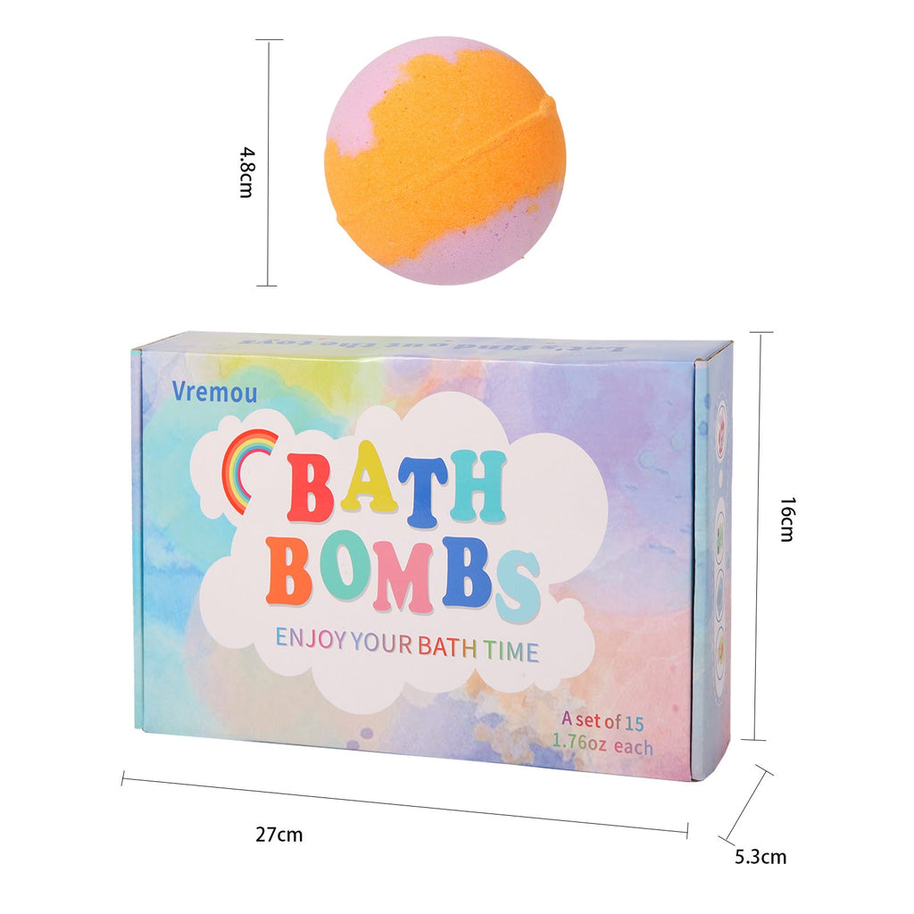 Bath Bombs for Kids with Toys Inside