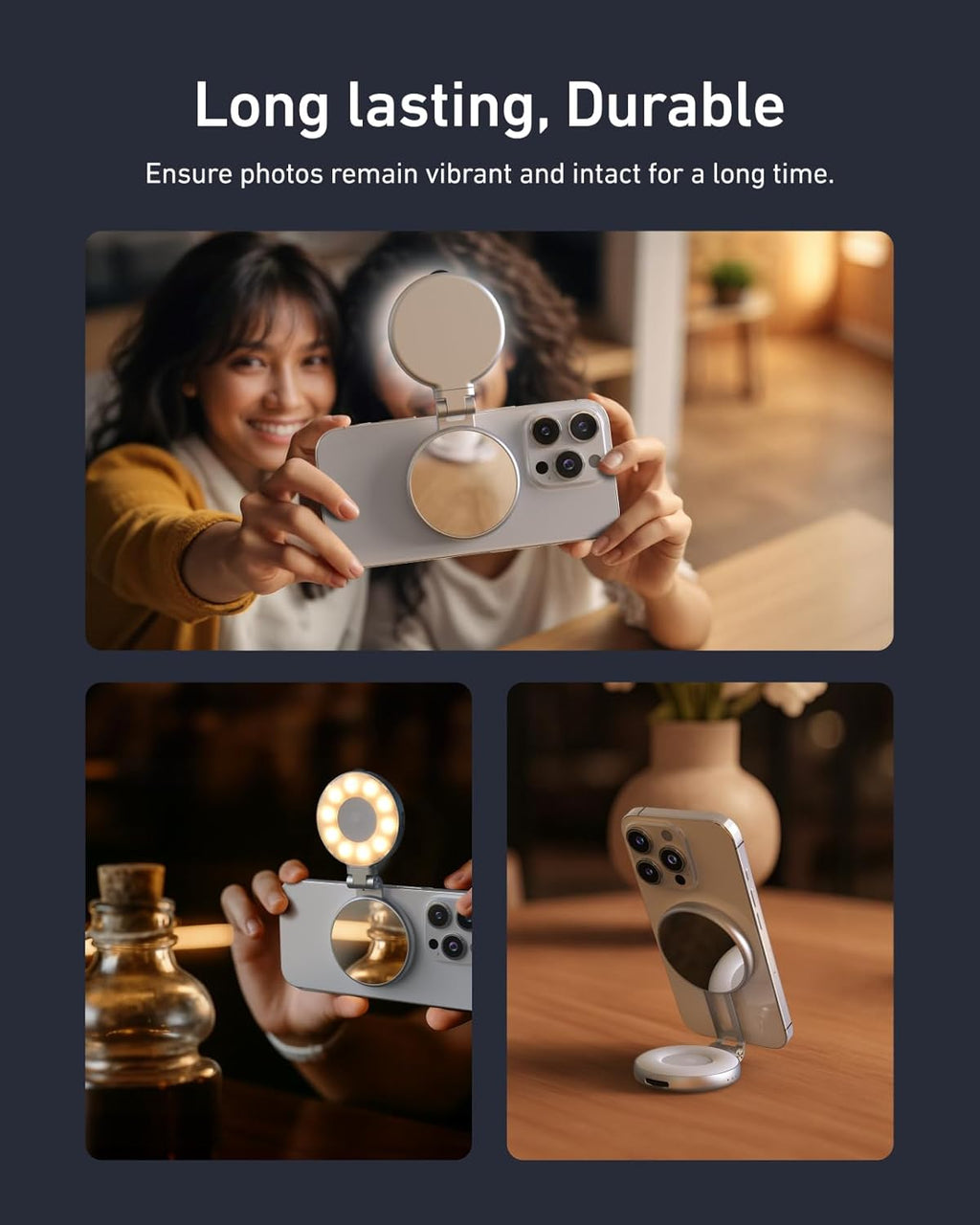 TELESIN Magnetic Magsafe Selfie Light