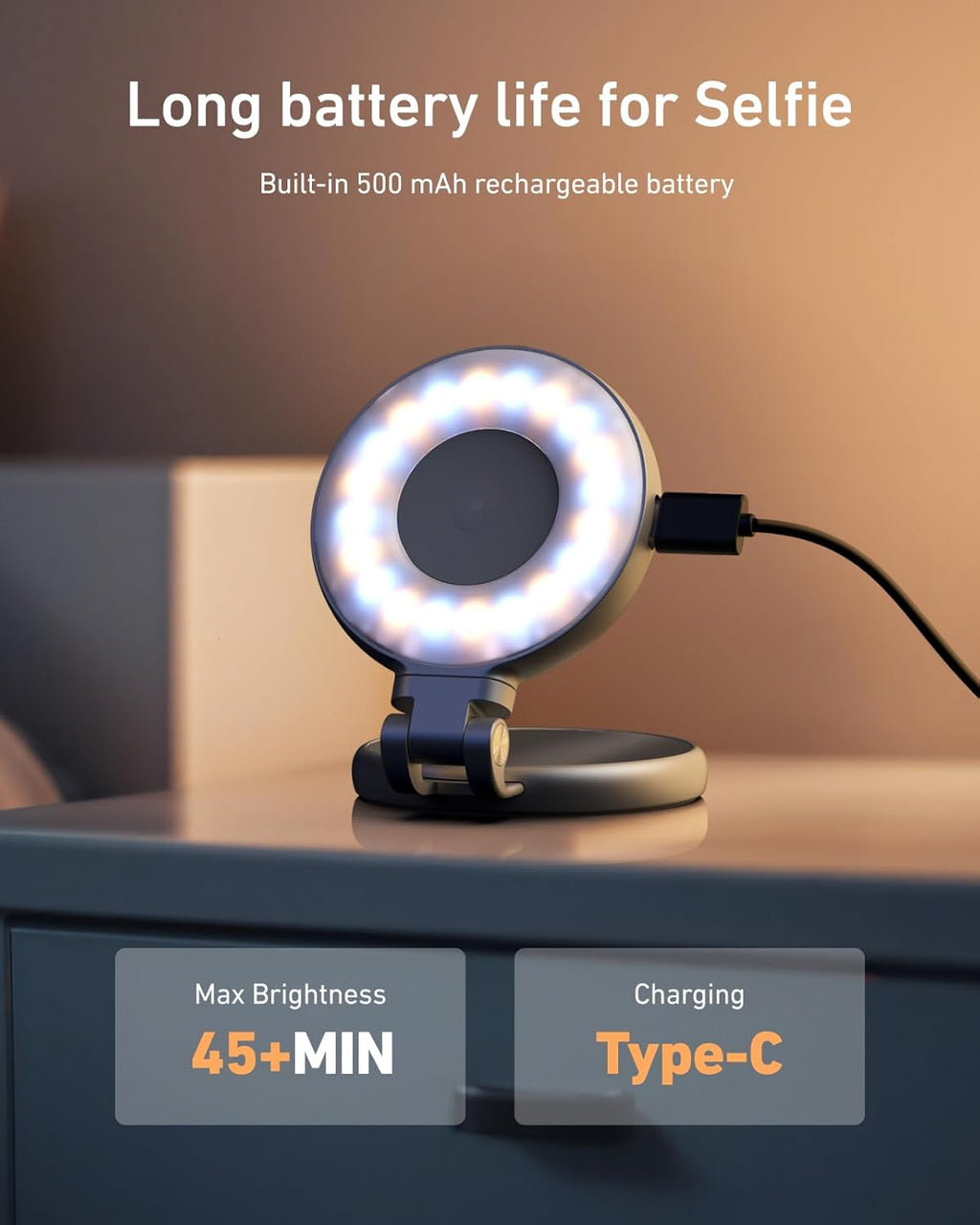 TELESIN Magnetic Magsafe Selfie Light
