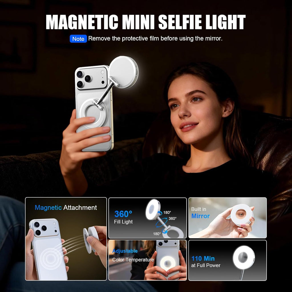 Magnetic Selfie Ring Light