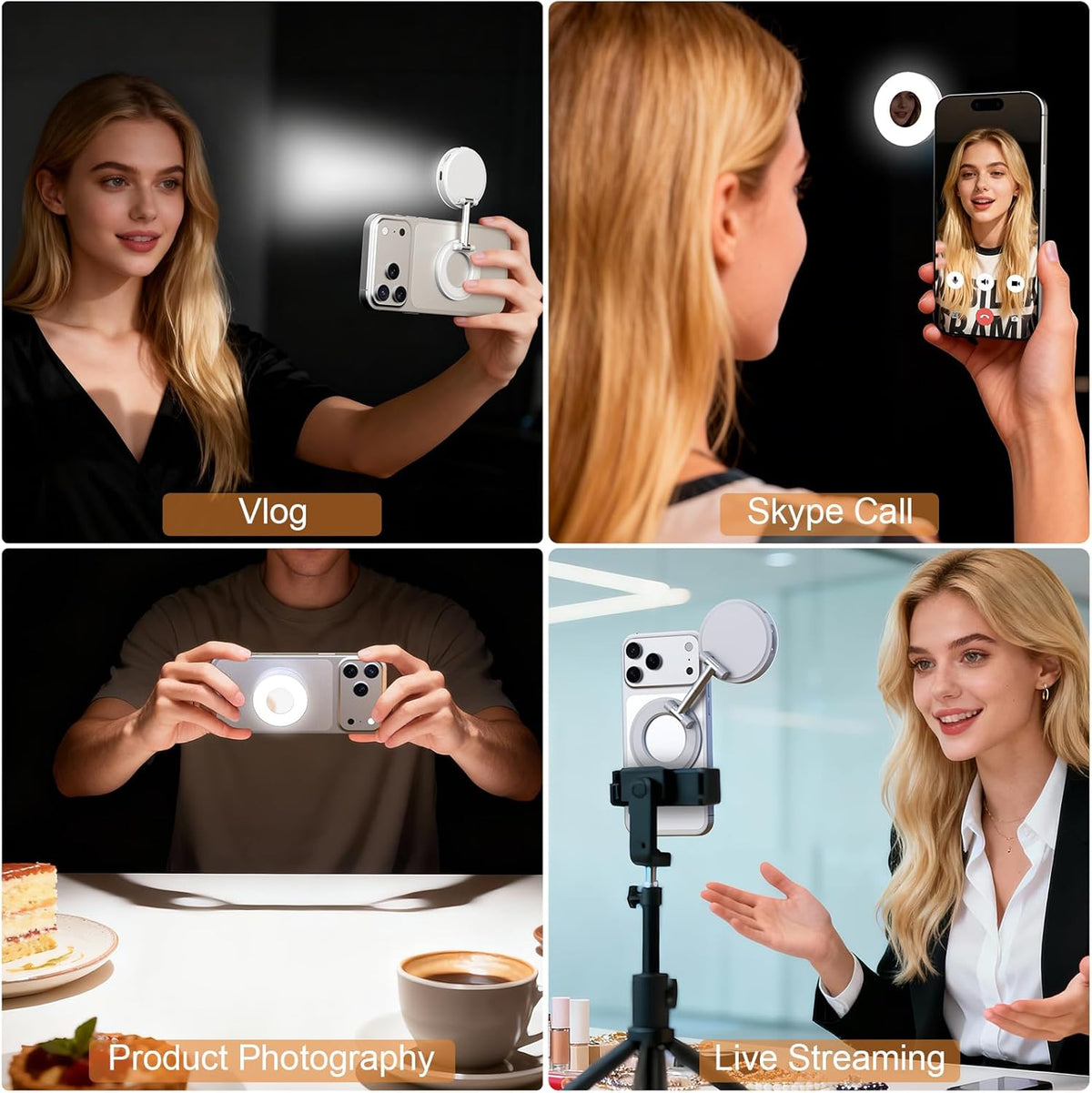 Magnetic Selfie Ring Light