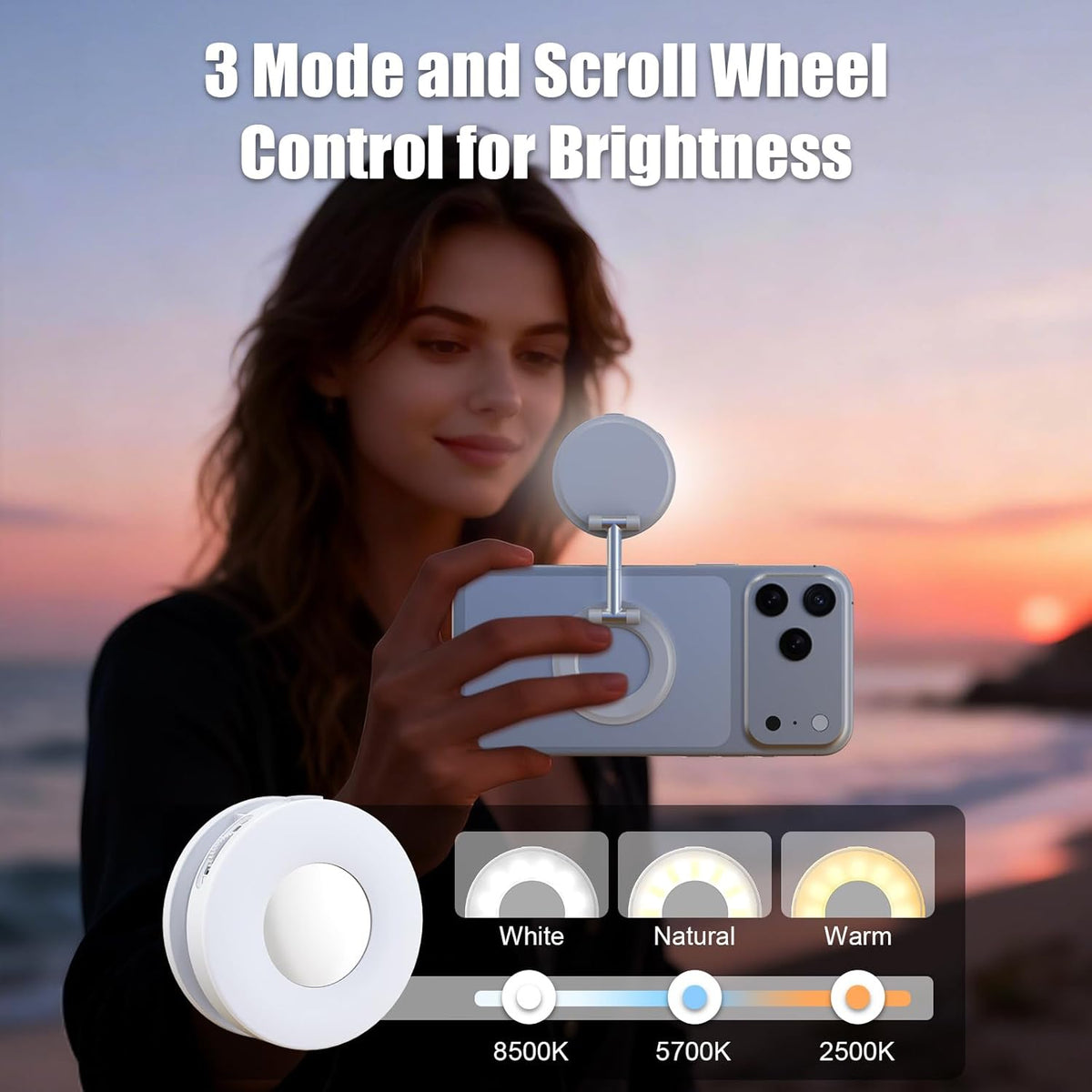Magnetic Selfie Ring Light