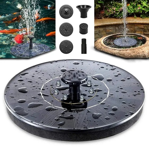 Solar Powered Bath Fountain for kids and gardern